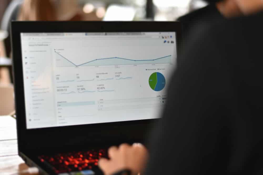 Illustration of a web dashboard designed for scalability and real-time data analytics.